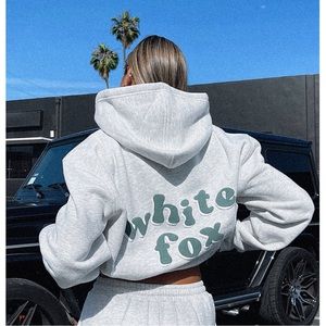 White Fox Boutique 4th Edition Oversized Hoodie Smoke